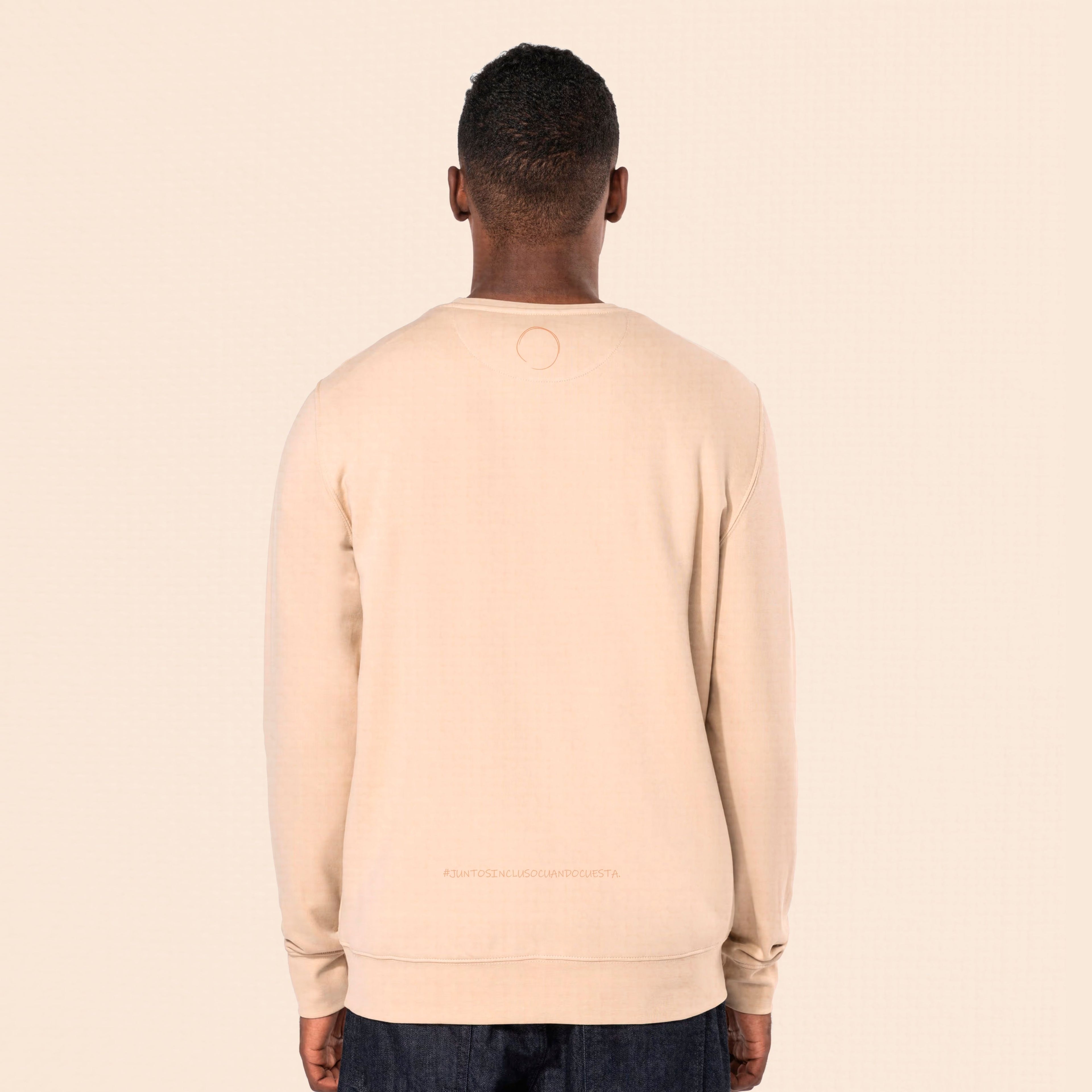 Letter Hoodie Sin Capucha