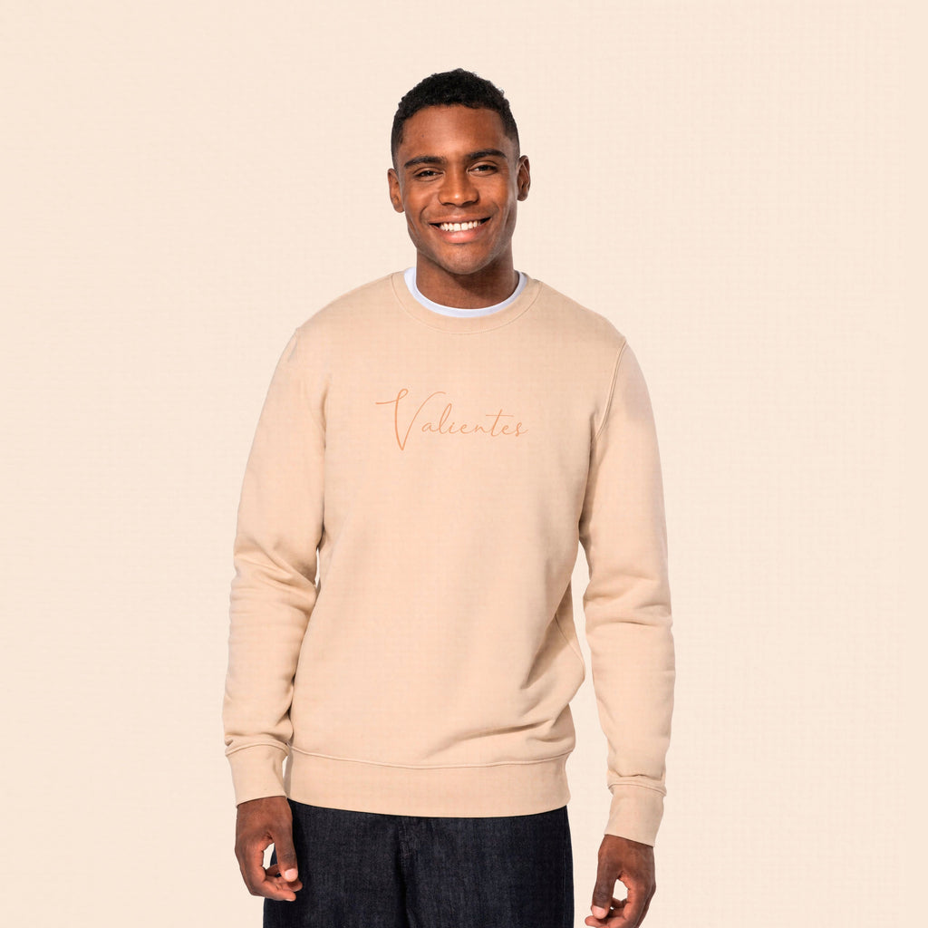 Letter Hoodie Sin Capucha