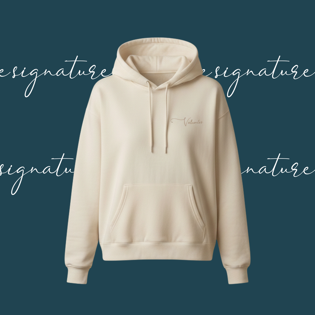 Letter Hoodie Signature