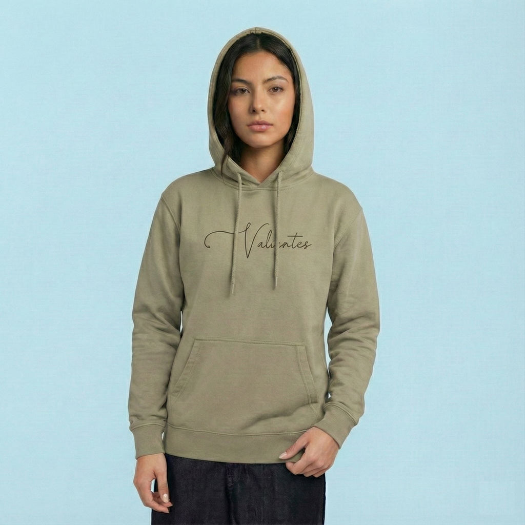 Letter Hoodie Con Capucha