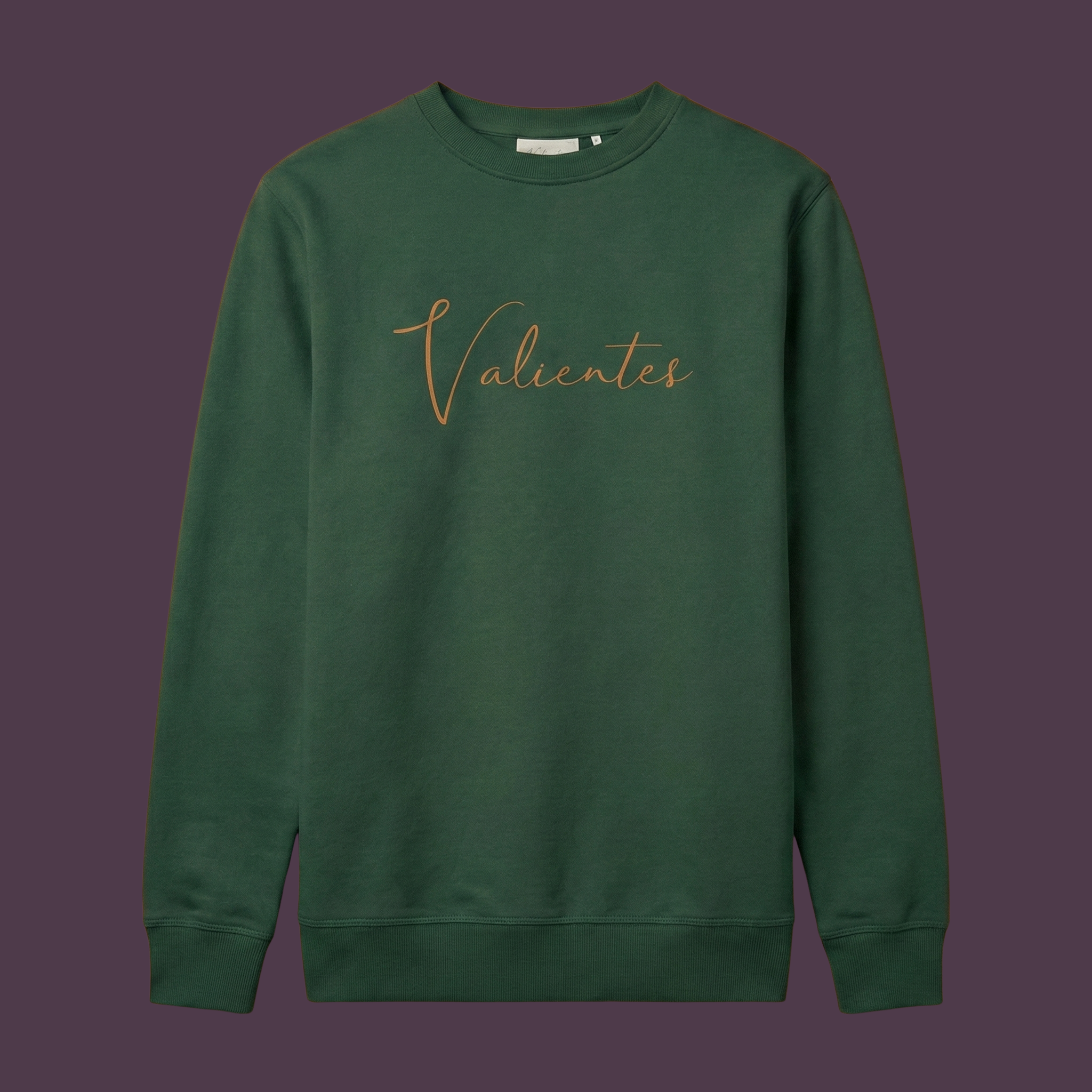 Letter Hoodie Sin Capucha