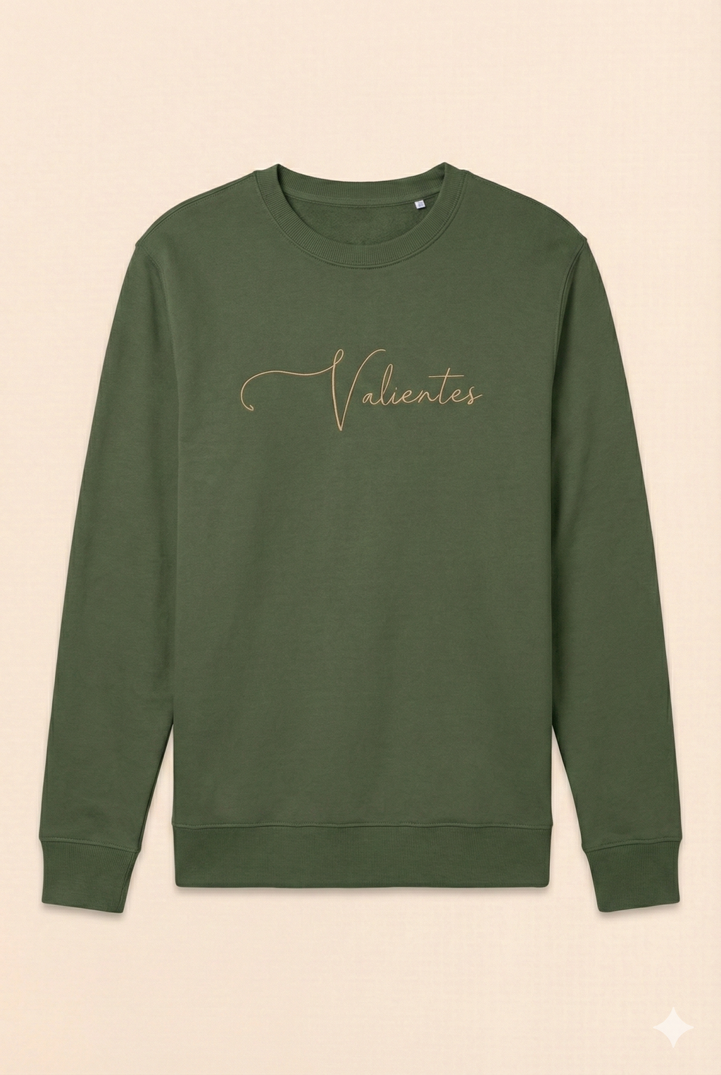 Letter Hoodie Sin Capucha