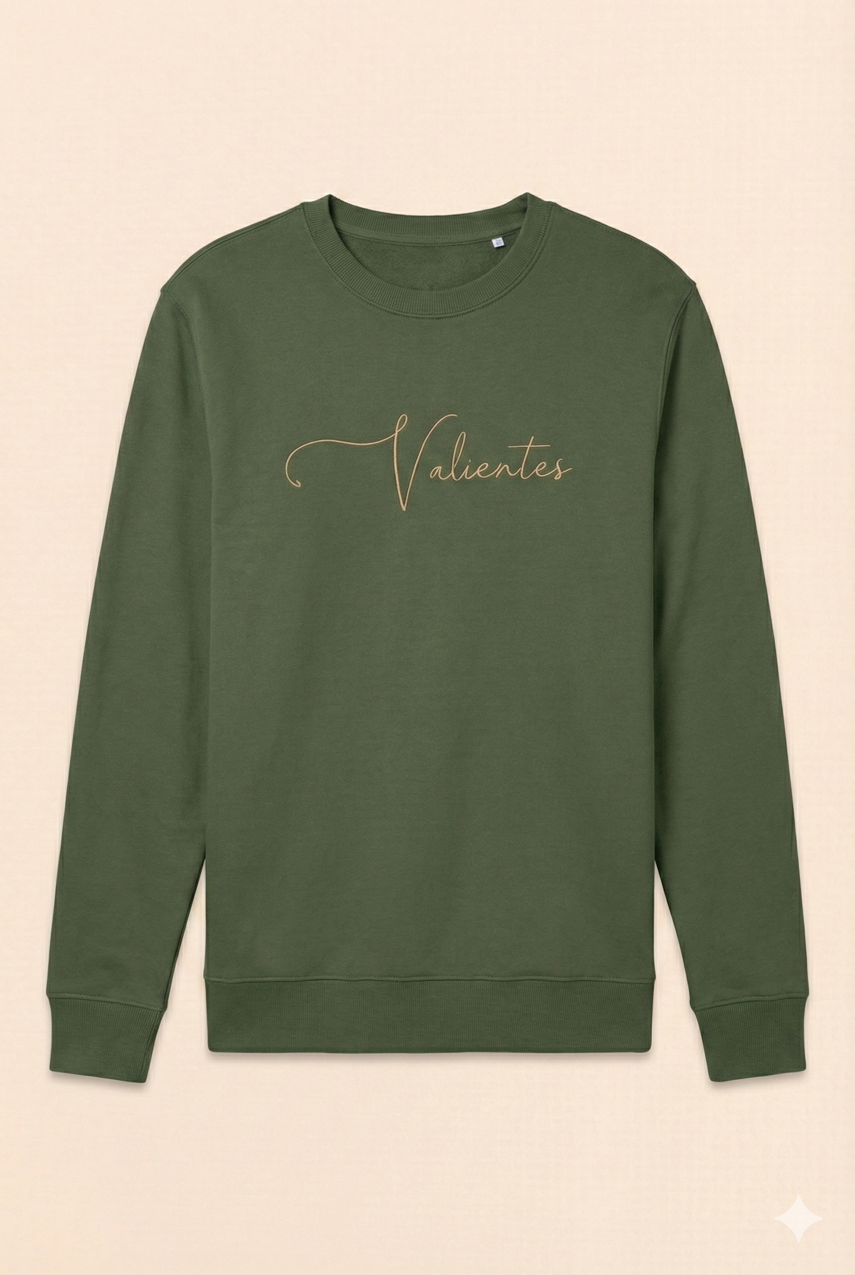 Letter Hoodie Sin Capucha