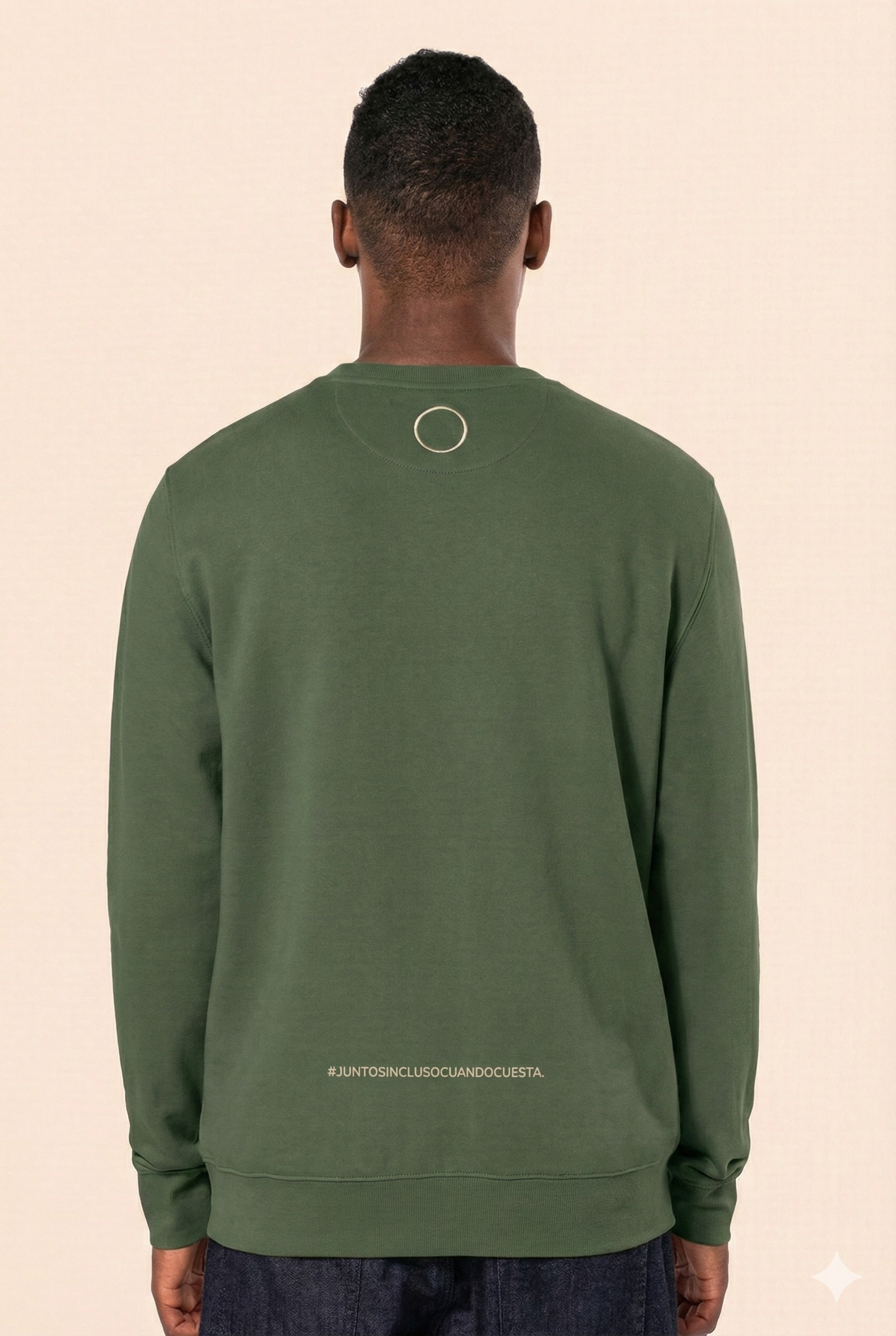 Letter Hoodie Sin Capucha